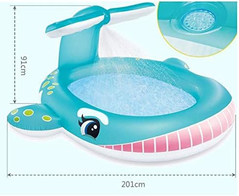 Toddler water play center with sprayer