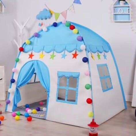 Blue Castle Tent House for Boys (Upto 8 Years)