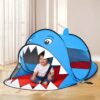Shark Pop-Up Kids Play Tent with Soft Balls