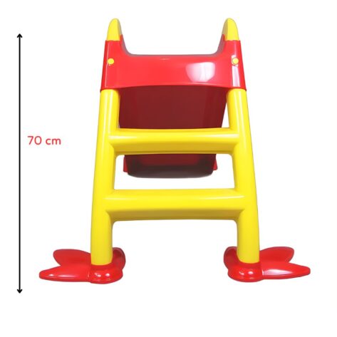 Plastic kids slide with 2 steps