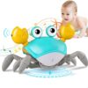Crawling Crab Baby Toy with Music & LED Lights