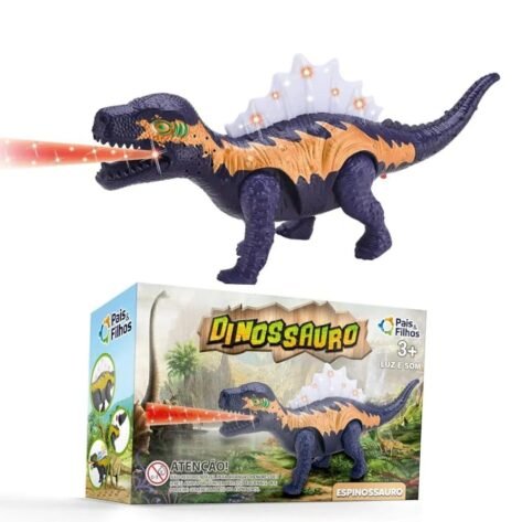 Walking Spinosaurus Dinosaur Toy With Light And Sound for Kids