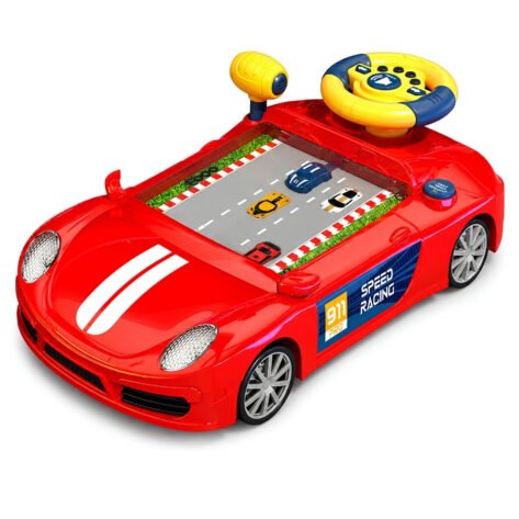 Steering Wheel Racing Game for Kids – Driving Adventure Toy