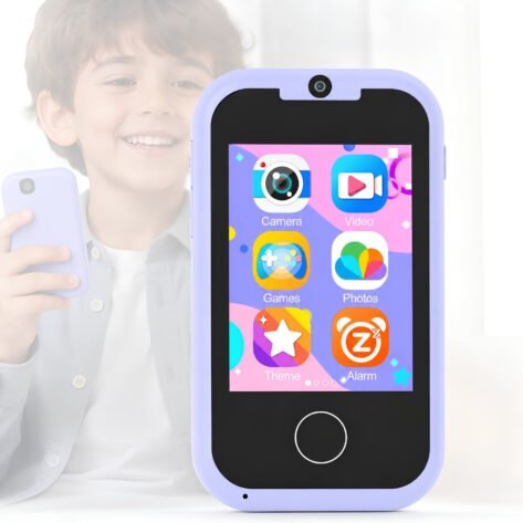 Smart Phone for Kids – Rechargeable Touch Screen Learning Mobile Toy