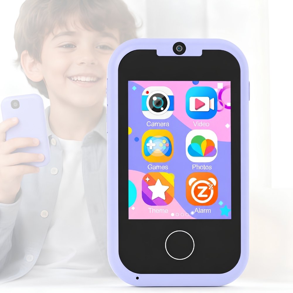 Smart Phone for Kids – Rechargeable Touch Screen Learning Mobile Toy