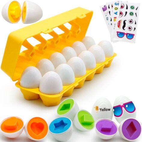 Preschool color sorting toy