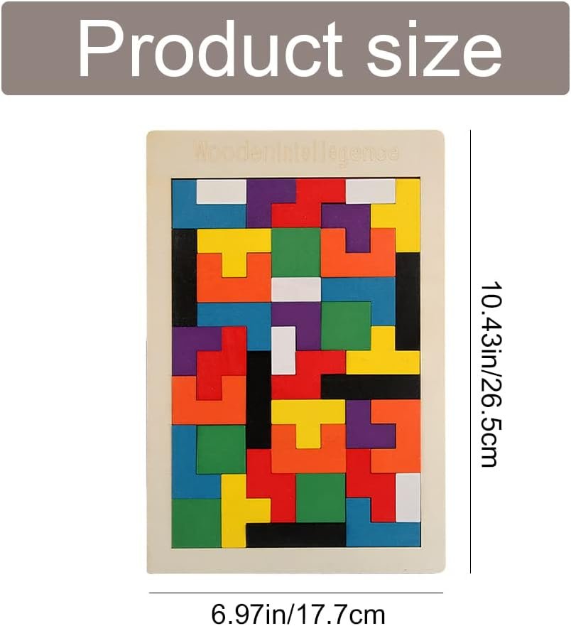 40 Piece Wooden Puzzle