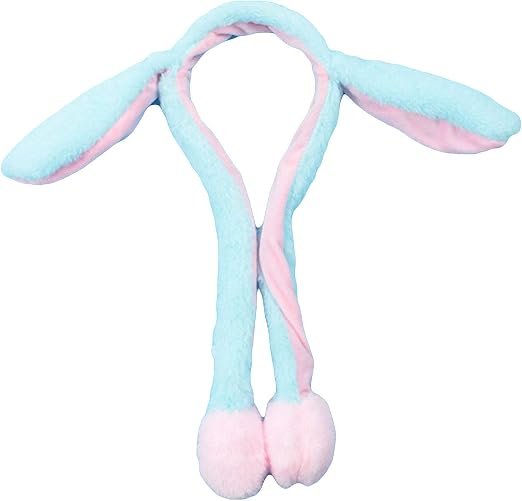 moving bunny ears earmuffs