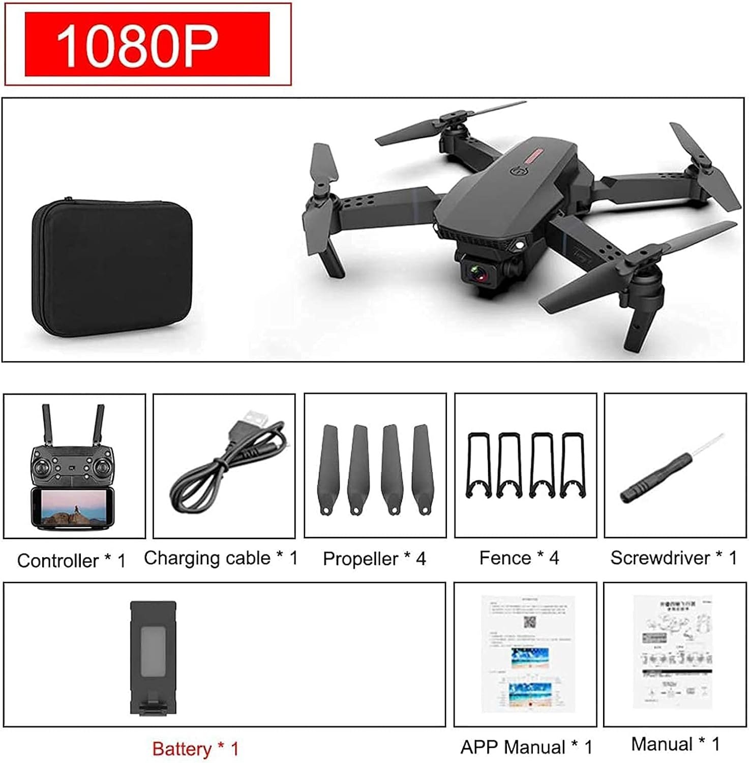 E88 Foldable Drone