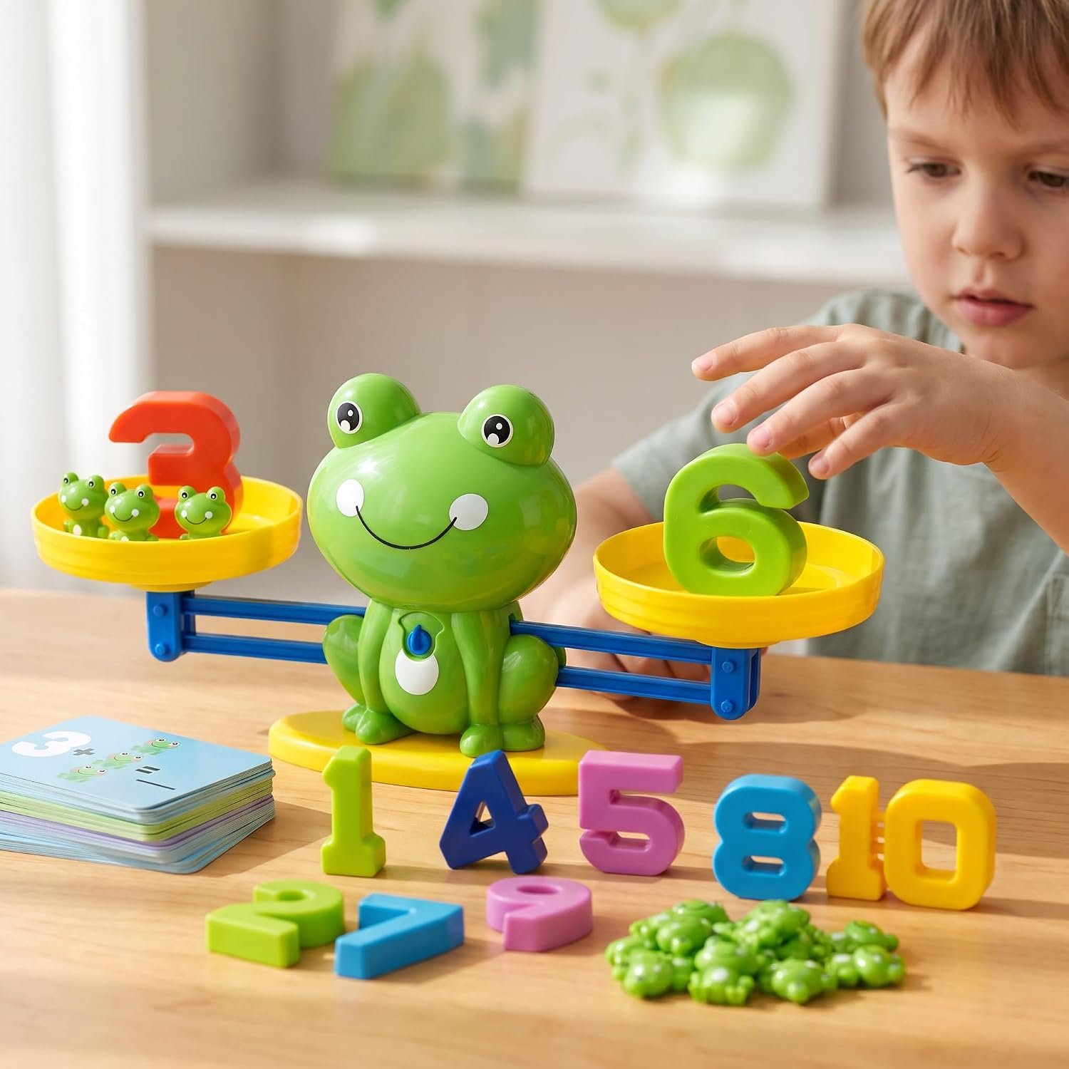 Montessori Frog Balance Game