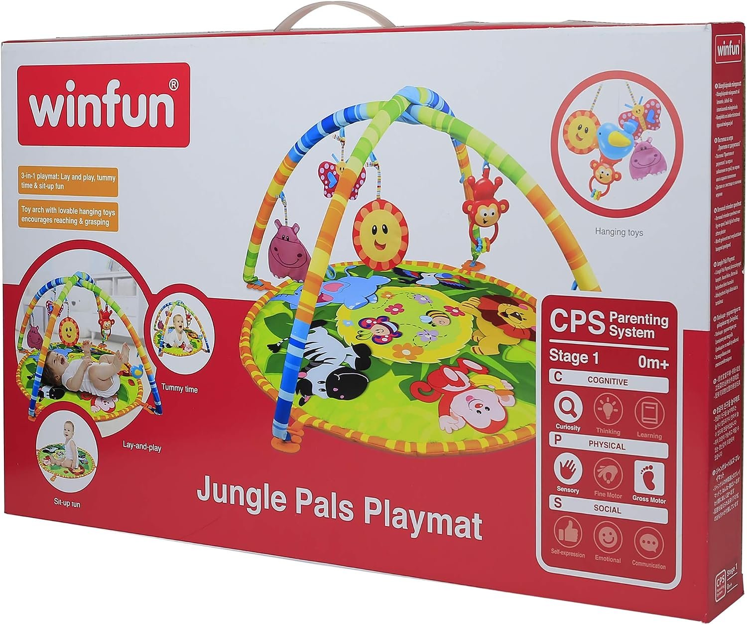 Baby sensory activity gym