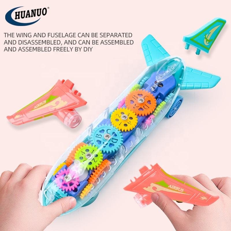 Musical airplane toy