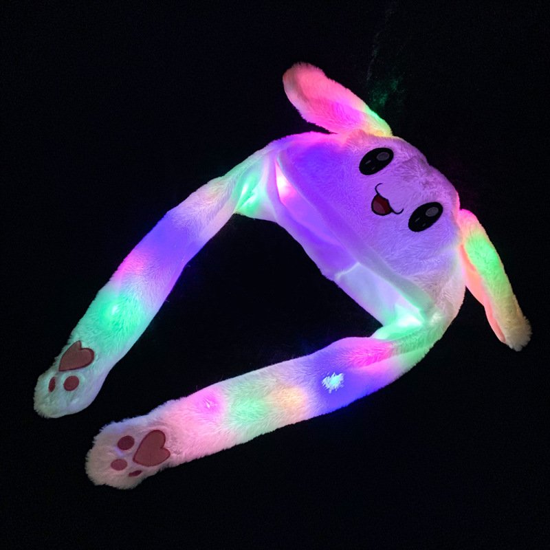 Plush Bunny Costume Hat with Moving Ears