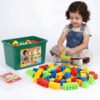 300 Pcs Premium Building Blocks Bucket – Educational Construction Toy