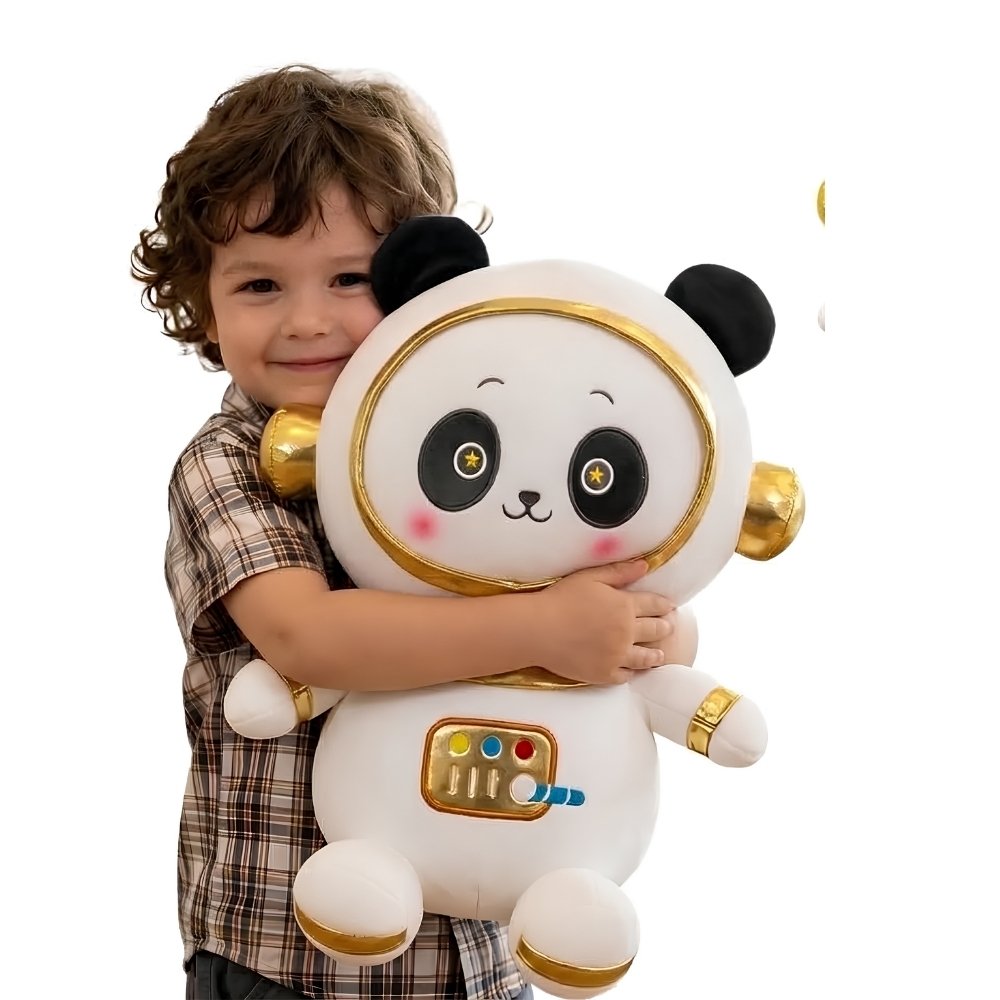 Space Panda Plush Toy | Cute Soft Astronaut Plushie Gift (16 Inch)