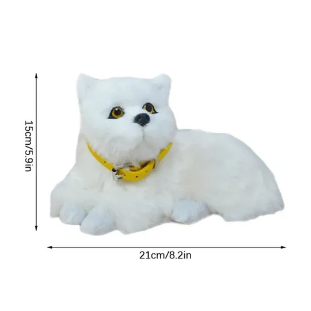 Interactive Persian Cat Stuffed Toy