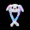 Moving Bunny Ears Plush Hat – Cute Rabbit Cap with Pop-Up Ears