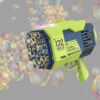 132 Holes Bubble Gun – Automatic Bubble Blower with Lights