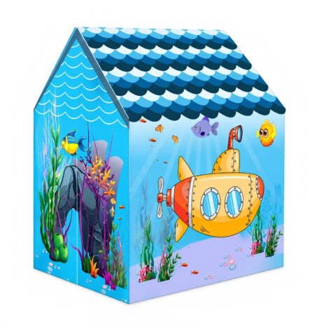 Underwater World Tent House for Kids – Submarine Ocean Play Tent