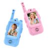 2-Piece Rechargeable Kids Video Walkie Talkie Set with Voice Changer