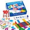 2 in 1 Wooden Spelling and Mathematics Learning Kit for Kids