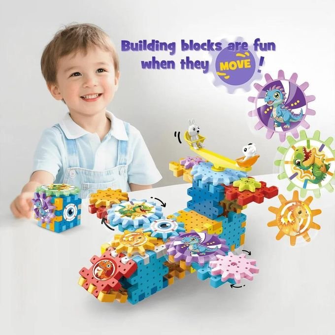 gear construction toy for children aged 3 and up