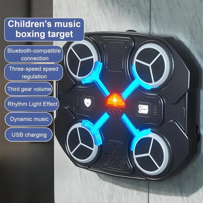 smart bluetooth kids boxing wall target