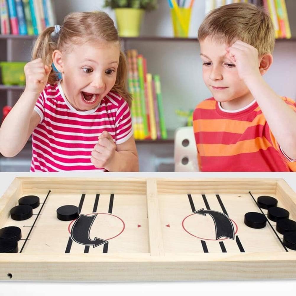 tabletop sling puck game for family game nights