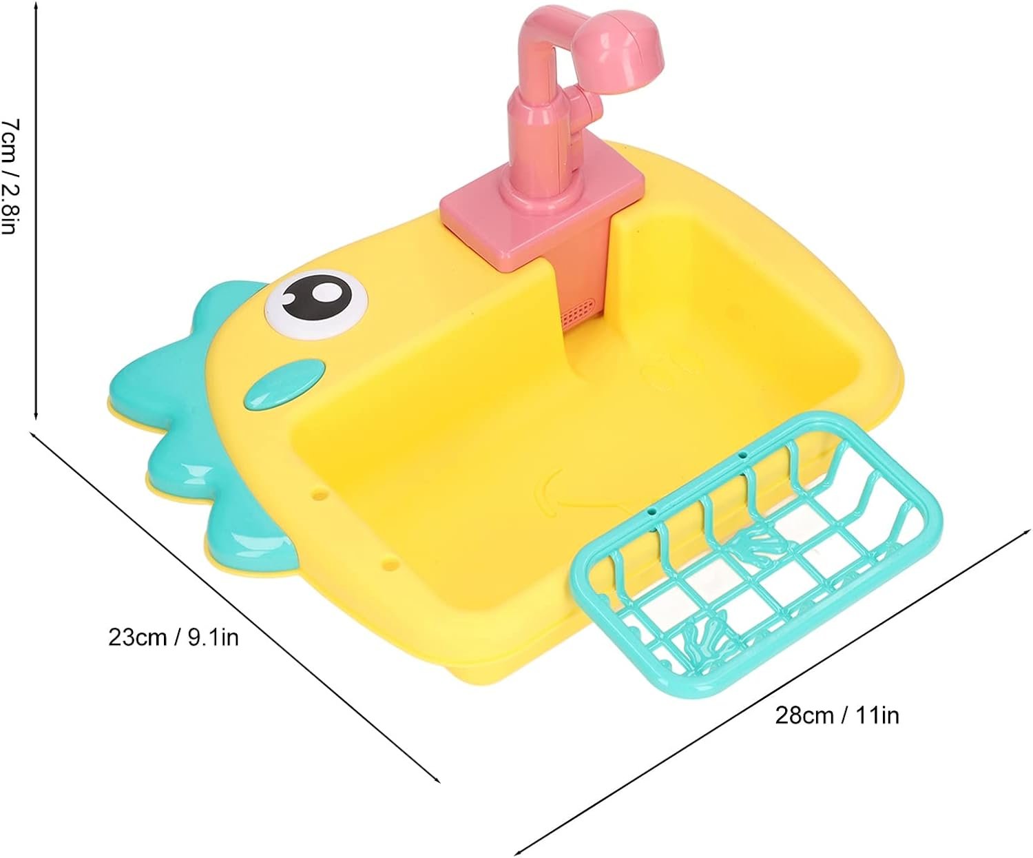 Pretend play kitchen sink for toddlers