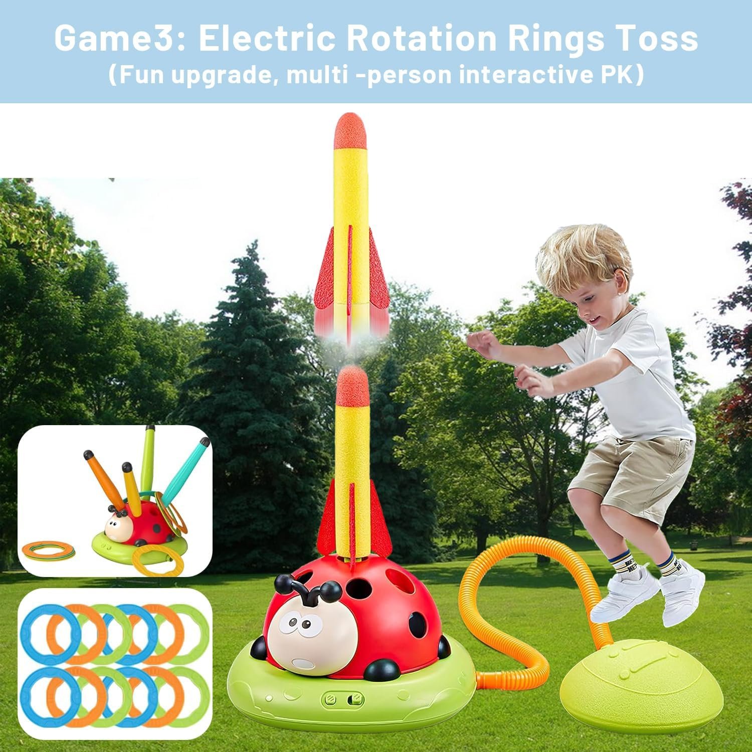 Musical Jumping Game Toy for Children