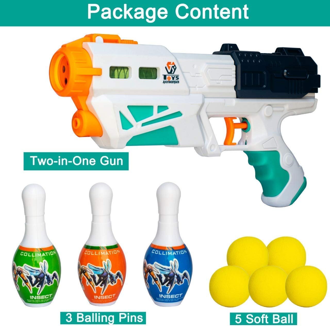 Dual-function magic gun for kids