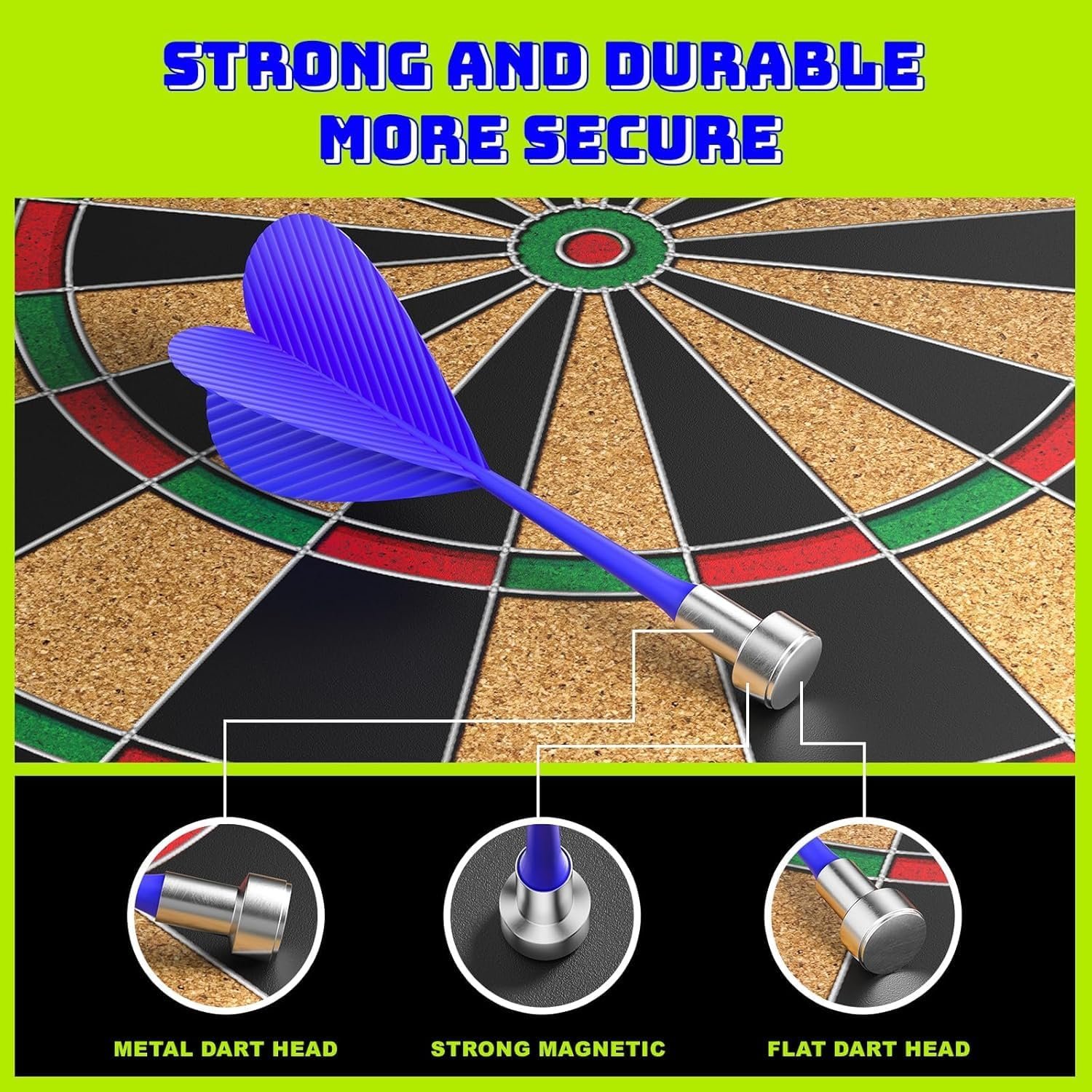 14 inch magnetic dartboard
