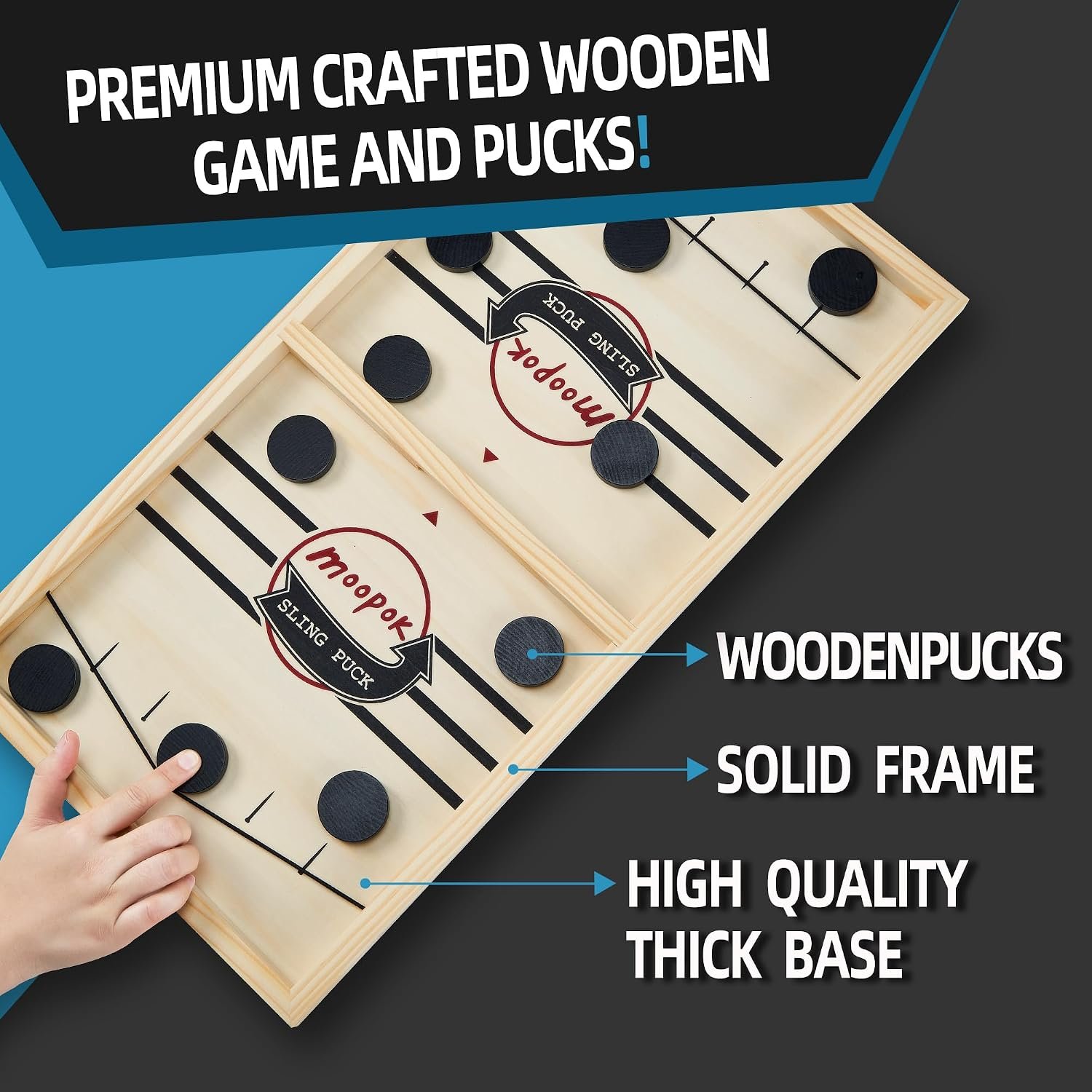 2 player sling puck game for kids and adults