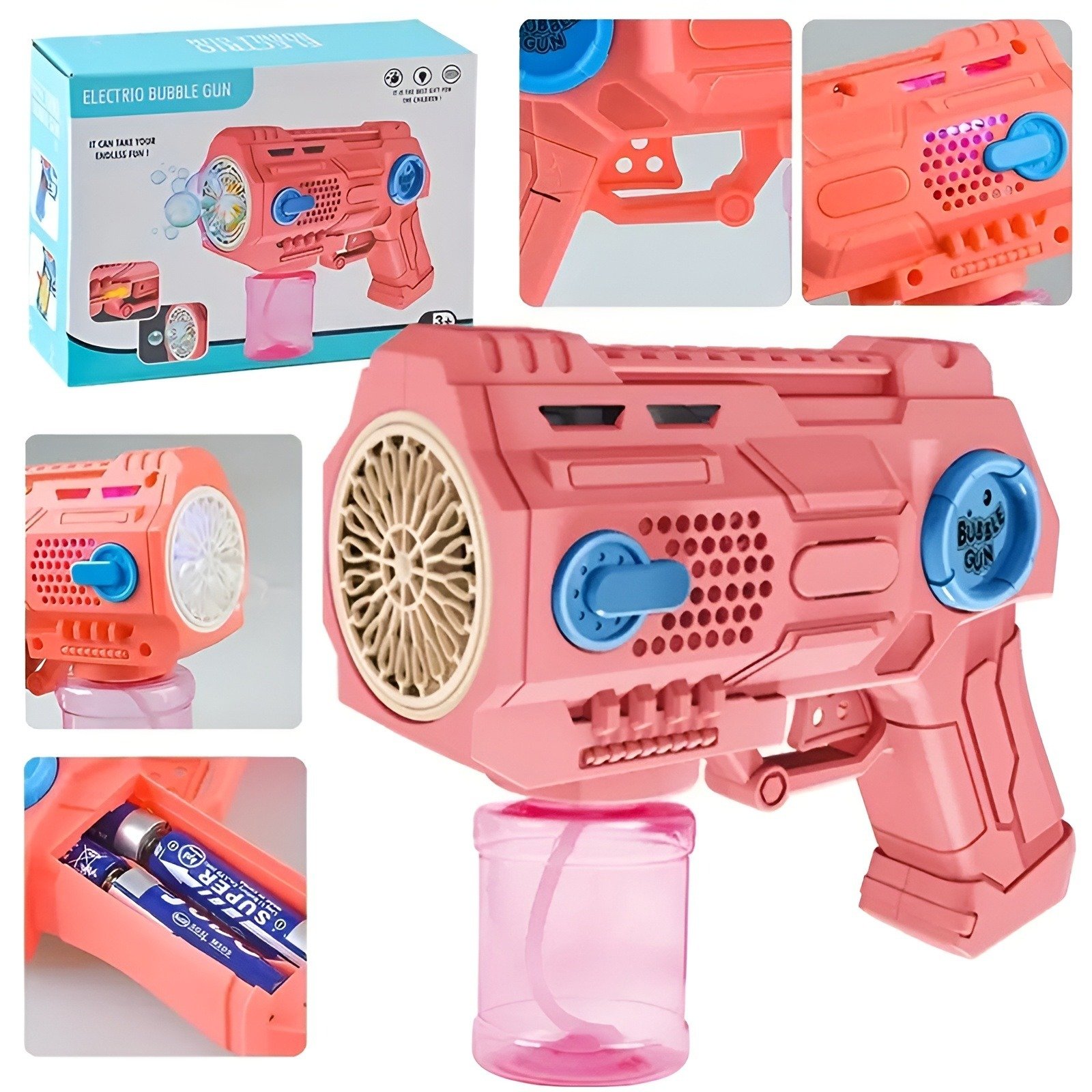 leak proof electric bubble blower for toddlers