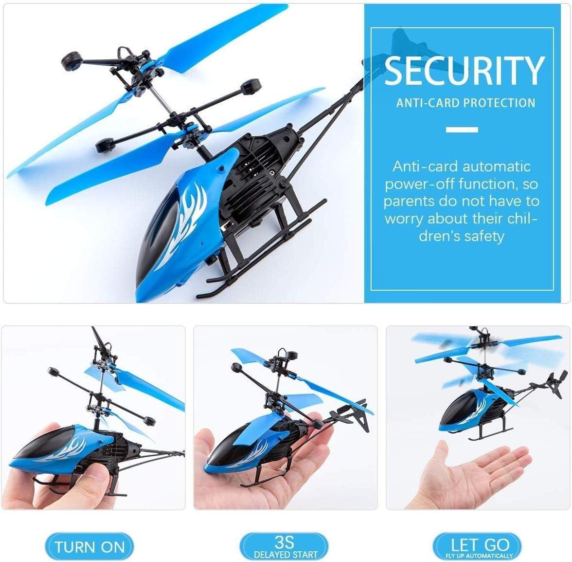 Rechargeable Hand Sensor Flying Helicopter