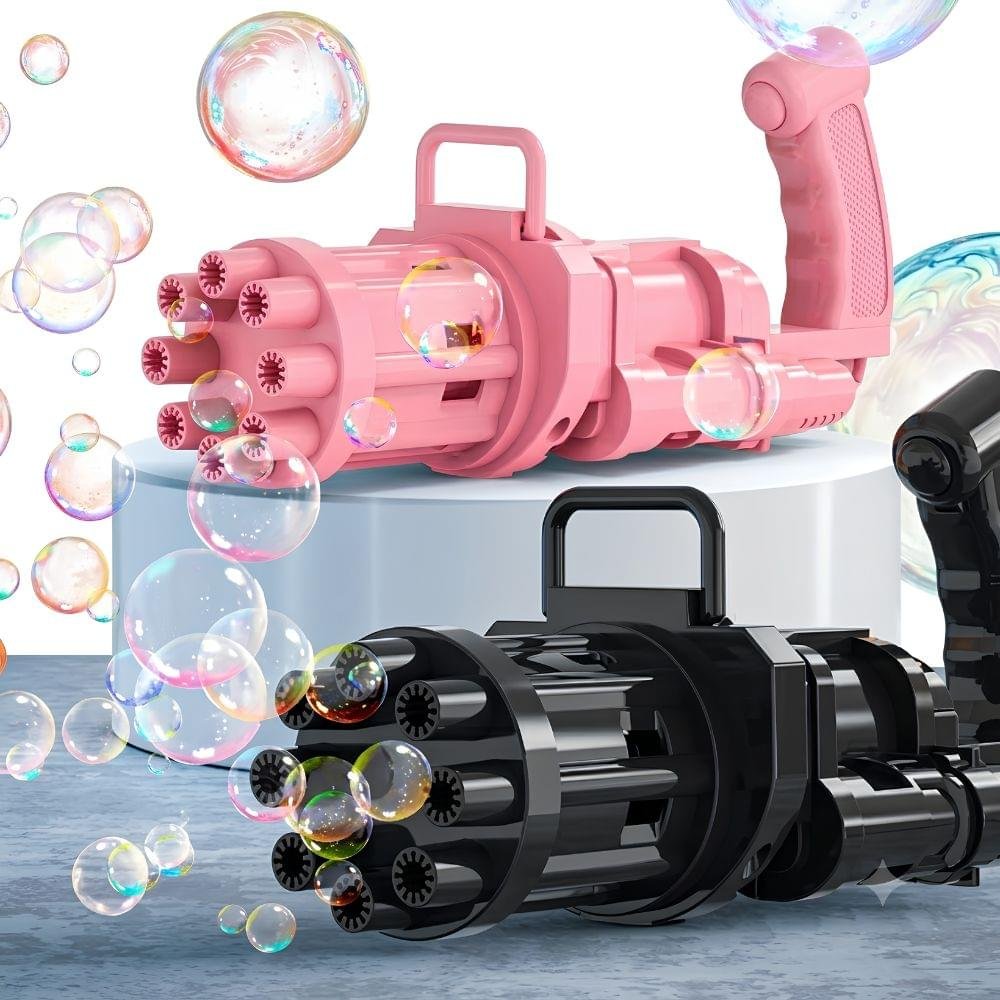 Gatling Bubble Gun Toy for Kids Fun