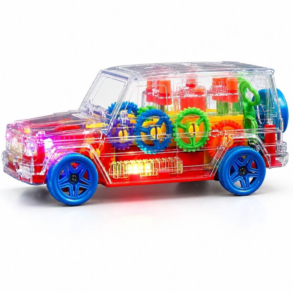 Transparent Car Toy for Kids