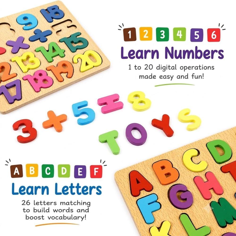 Montessori Wooden Learning Board for Kids