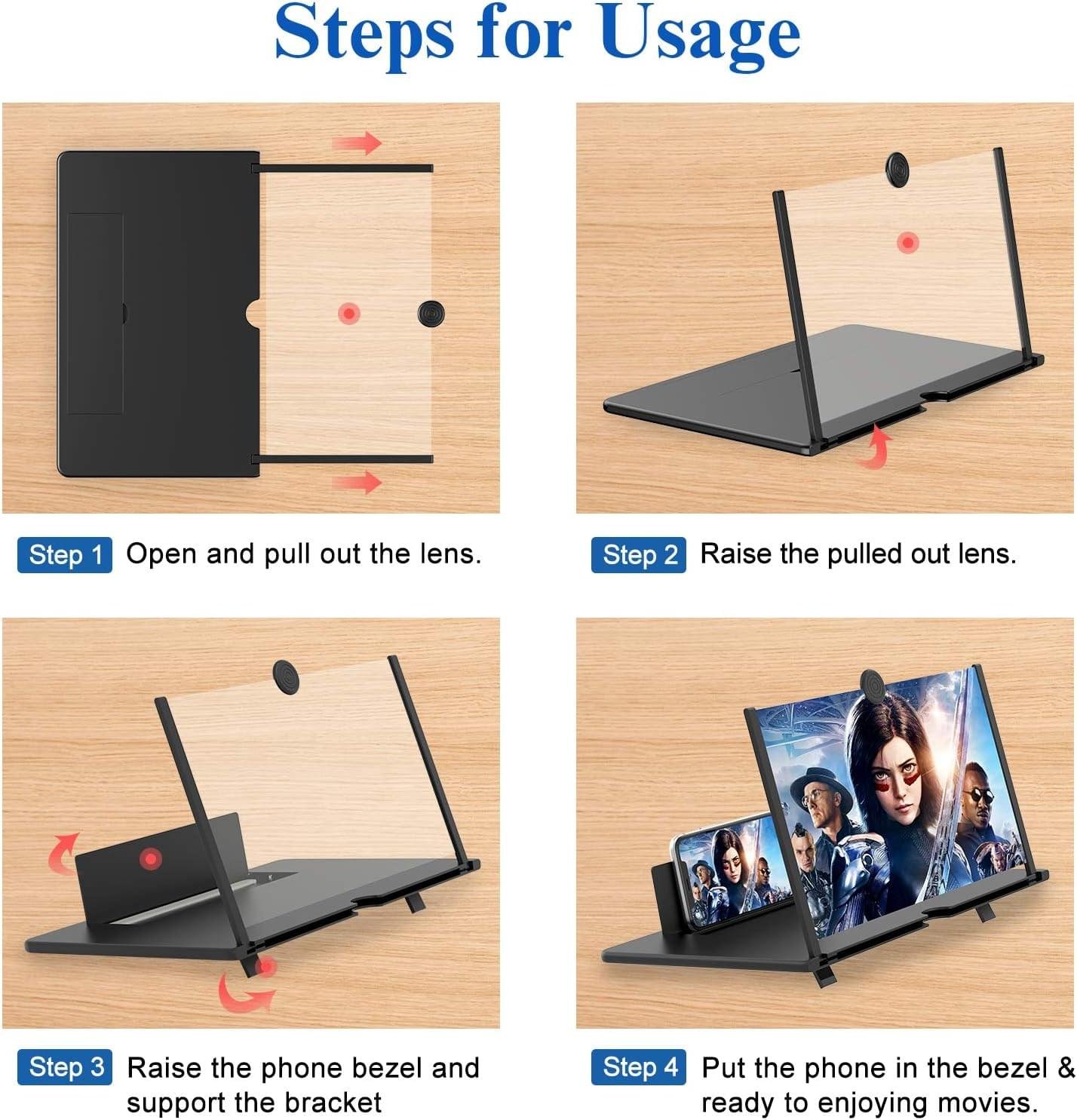 Mobile Screen Magnifier for Android and iPhone