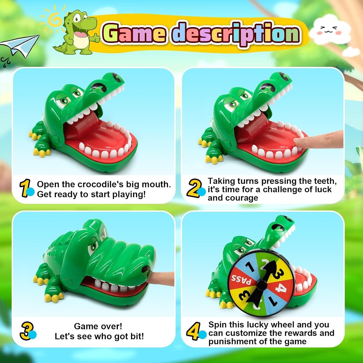 Best Crocodile Teeth Toy Game for Birthday Gifts