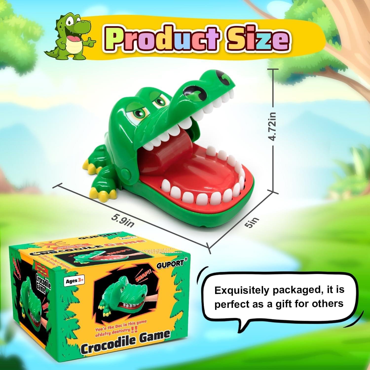 Interactive Crocodile Dentist Game for Children
