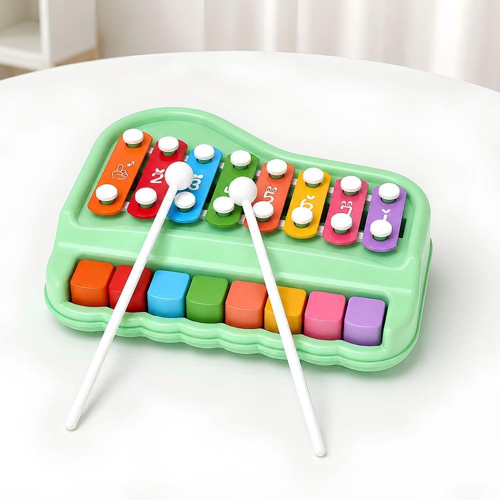 2 in 1 Baby Piano Xylophone for Toddlers