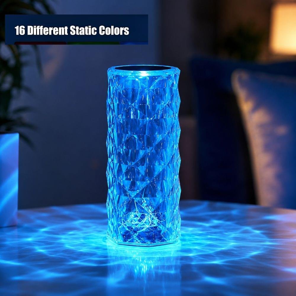 Diamond Crystal Table Lamp