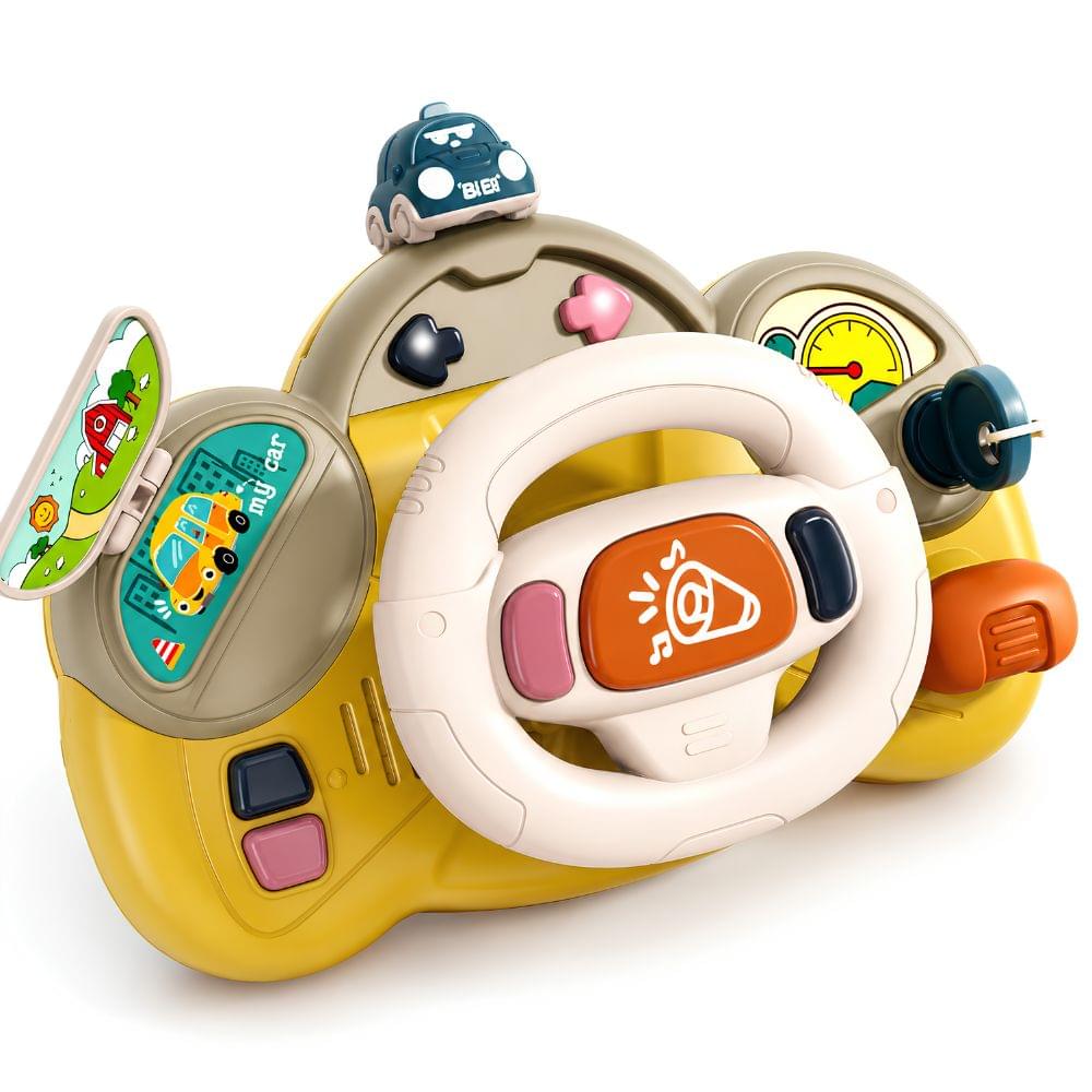 Interactive Toy Steering Wheel with Sound and Light