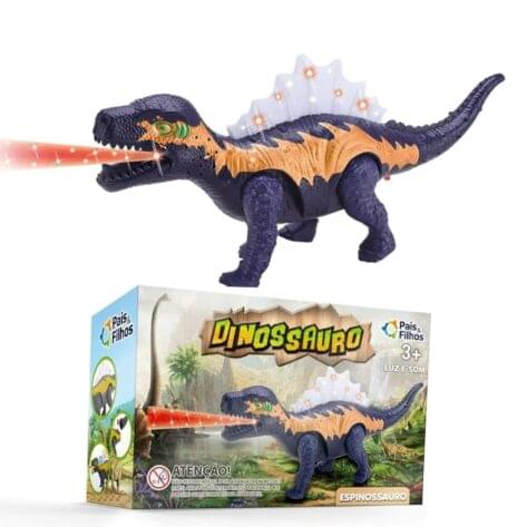 Walking Spinosaurus Dinosaur Toy With Light And Sound for Kids