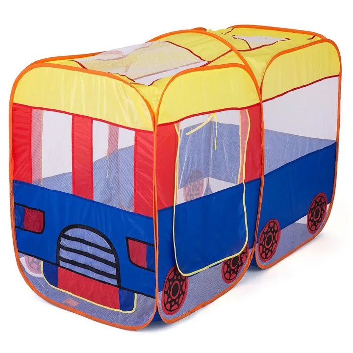 School Bus Play Tent for Kids in Pakistan
