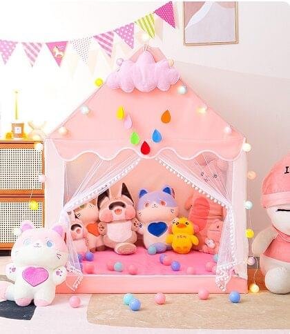 Pink Indoor Playhouse Tent for Girls